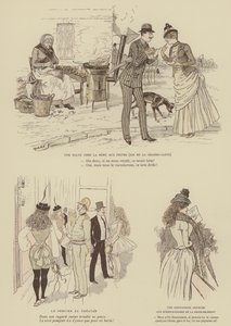 Illustration für Paris Brillant von Maurice Charles Mathieu Bonvoisin
