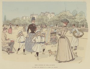 Illustration für Paris Brillant von Maurice Charles Mathieu Bonvoisin
