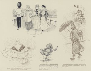 Illustration für La Vie De Londres von Mars von Maurice Charles Mathieu Bonvoisin
