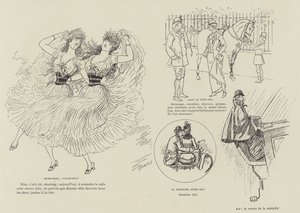 Illustration für La Vie De Londres von Mars von Maurice Charles Mathieu Bonvoisin