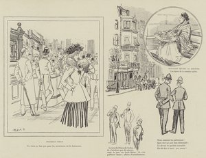 Illustration für La Vie De Londres von Mars von Maurice Charles Mathieu Bonvoisin