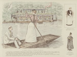 Illustration für La Vie De Londres von Mars von Maurice Charles Mathieu Bonvoisin