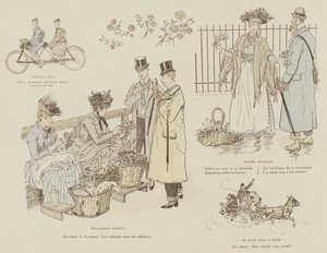 Illustration für La Vie De Londres von Mars von Maurice Charles Mathieu Bonvoisin