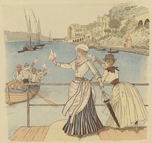 Monte Carlo, Abschied von den Fischern von Maurice Charles Mathieu Bonvoisin