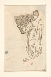 Les camelots de la Pensée, Illustration, S. 57 (reduzierte Version) von Maurice Delcourt