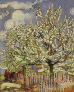 Blühende Bäume, 1908 von Maurice Denis