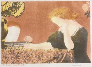 Liebe: Unsere Seelen, in leichten Gesten, 1892-1898 veröffentlicht 1911 von Maurice Denis