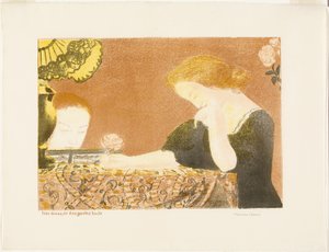 Unsere Seelen, in trägen Gesten, Platte neun aus Liebe von Maurice Denis