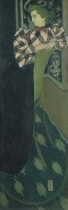 Porträt von Madame Ranson in Grün, 1893 von Maurice Denis