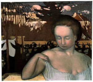 Porträt der Frau des Künstlers, 1893