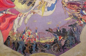 Der Sieg von 1918, Detail von Maurice Denis