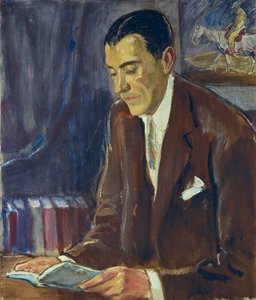 Porträt von Ramon Perez de Ayala (1888-1962), spanischer Schriftsteller von Maurice Fromkes