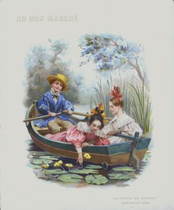 Bootfahren, Kostüme von 1830