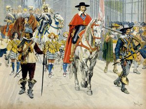 Geschichte Frankreichs: Beerdigung von König Ludwig XIII. und Kardinal Richelieu