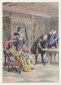 Illustration für Gil Blas von Maurice Leloir