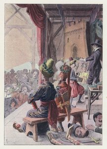 Illustration für Gil Blas von Maurice Leloir