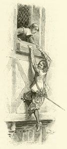 Illustration für Die drei Musketiere von Maurice Leloir