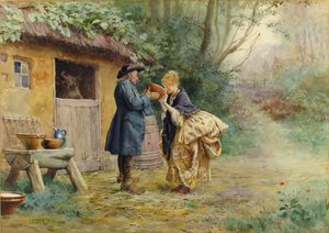 Der Milchtrunk, 1882