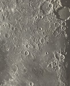 Photographie Lunaire Albategnius - Triesnecker - Manilius, 1903