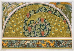 Entwürfe für Ränder und Ecken, veröffentlicht 1897 von Maurice Pillard Verneuil