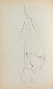 Italienisches Skizzenbuch: Segel (Seite 73) von Maurice Prendergast