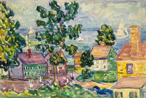 Küstenort in Neuengland von Maurice Prendergast