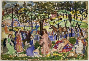 Parkszene von Maurice Prendergast