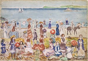 Revere Beach Nr. 2 von Maurice Prendergast