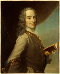 Porträt von Francois Marie Arouet dit Voltaire