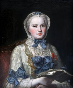 Porträt von Prinzessin Maria Josepha von Sachsen 1731-1767 von Maurice Quentin de La Tour