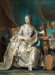 Porträt der Marquise de Pompadour 1721-1764