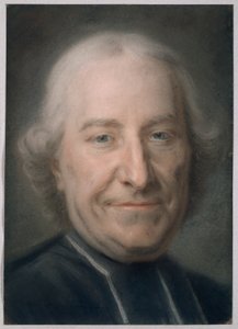 Porträt von Claude Charles Deschamps von Maurice Quentin de Latour