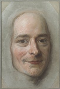 Porträt von François Marie Arouet de Voltaire (1694-1778)