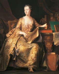 Porträt der Marquise de Pompadour