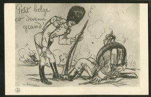 Postkarte, Satirisch in N & B