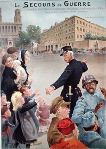 Das Kriegsentlastungshauptquartier im alten Saint-Sulpice-Seminar von Maurice Romberg