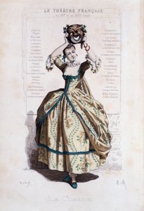 Personifikation der Commedia dell