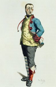 Stenterello im Jahr 1858
