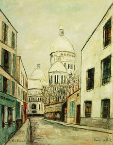 Sacre-Coeur de Montmartre, ca. 1935 von Maurice Utrillo