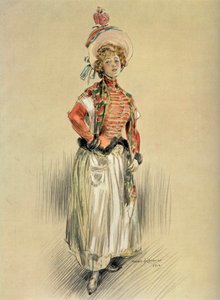 Mlle. Bresil - Rolle von Mlle. Senedor - La Montansier, 1904 von Maurice de Lambert