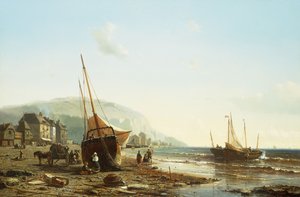 An der Küste der Normandie von Mauritz Frederik Hendrik De Haas