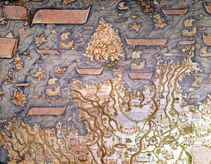 Ansicht des Archipels von Borneo (Detail)