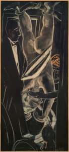 Begegnung in der Nacht von Max Beckmann
