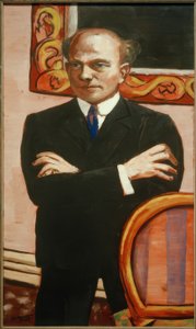 Bildnis Gottlieb Friedrich Reber von Max Beckmann