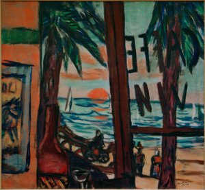Café Bandol von Max Beckmann