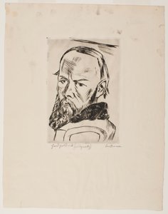Dostojewski II von Max Beckmann