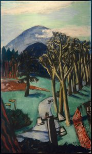 Golfplatz Baden-Baden von Max Beckmann