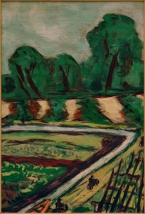 Holländischer Radfahrweg von Max Beckmann