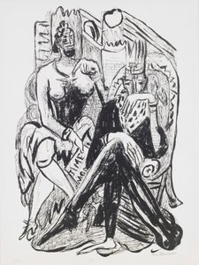 König und Demagoge, Tafel 8 aus dem Portfolio „Tag und Traum“