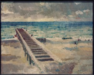 Kleine Bühne von Max Beckmann